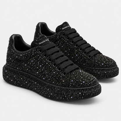 Calzado McQueen brillante